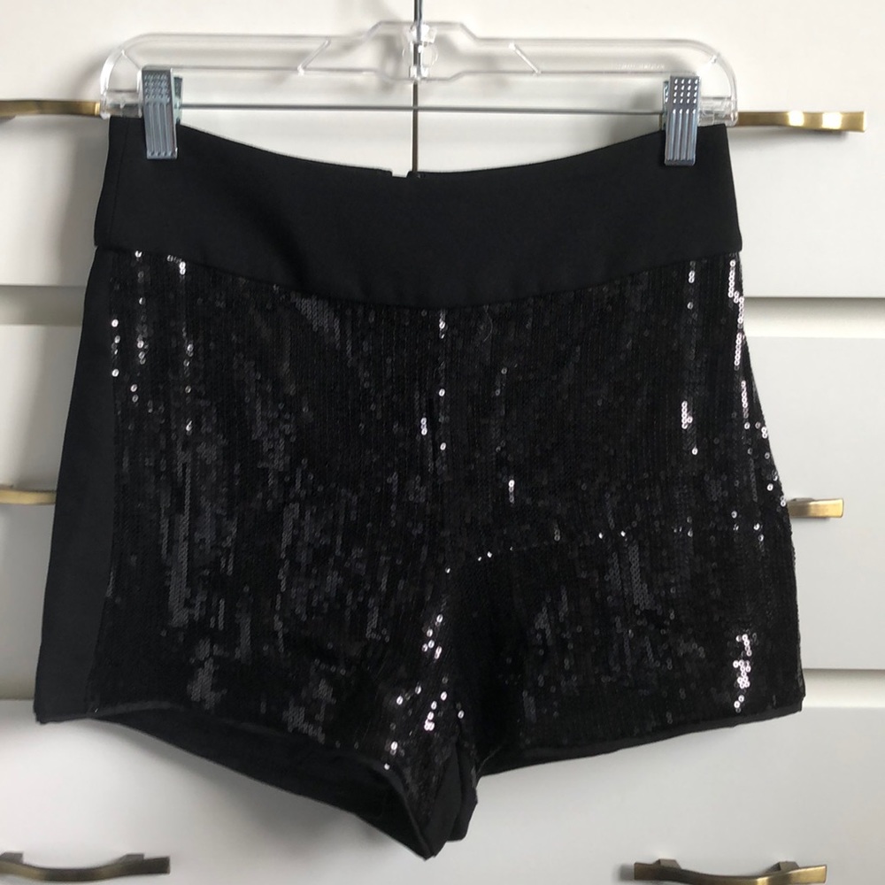 * NEW W/ TAG * BCBG Generation Sequin front shorts